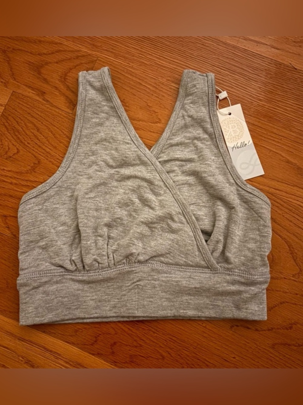 NWT Kindred Bravely French Terry Racerback Bra